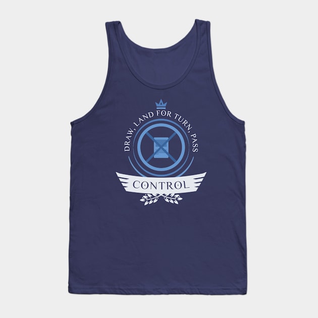 Magic the Gathering - Control Life V2 Tank Top by epicupgrades